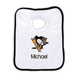 Designs by Chad and Jake NHL Personalized Pittsburgh Penguins Bib
