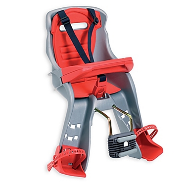 Peg Perego Orion Child Bike Seat in Grey/Red. View a larger version of this product image.
