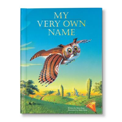 book with child's name in story