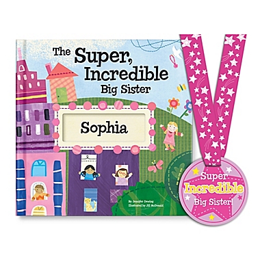 "Super, Incredible Big Sister" Book by Jennifer Dewing. View a larger version of this product image.