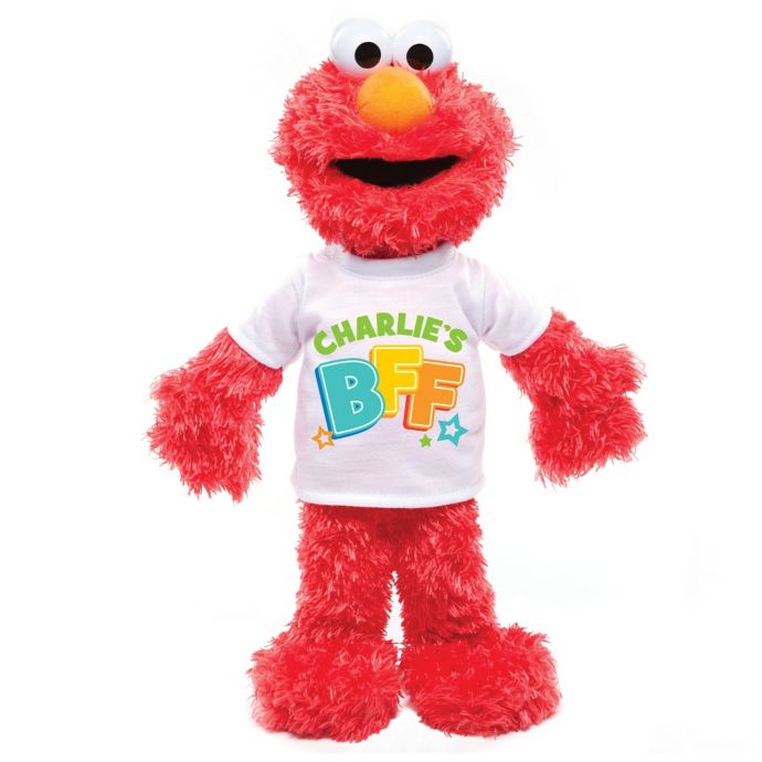 kaws sesame street uniqlo elmo plush toy red