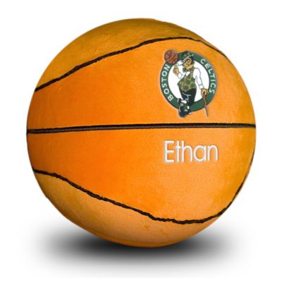 Designs by Chad and Jake NBA Boston Celtics Personalized Plush Basketball