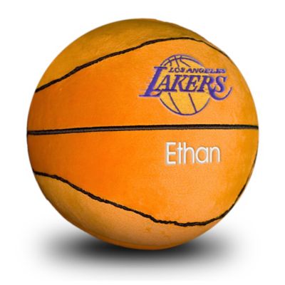 Designs by Chad and Jake NBA Los Angeles Lakers Personalized Plush Basketball