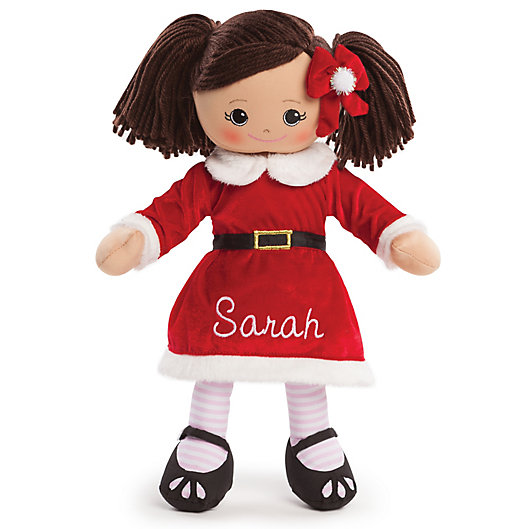Alternate image 1 for Hispanic Santa Dress Doll in Red