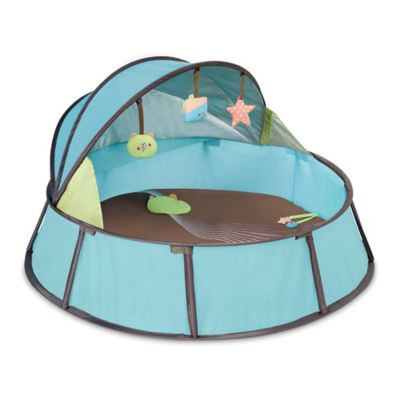 babymoov® Anti-UV Playpen in Blue/Taupe 