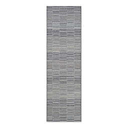 Couristan® Cape Fayston 2-Foot 3-Inch x 10-Foot 9-Inch Runner Rug in Silver/Charcoal