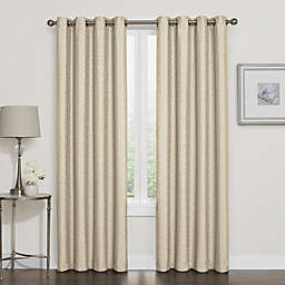 Darcy 54-Inch 100% Blackout Grommet Top Window Curtain Panel in Linen (Single)