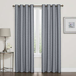Darcy 95-Inch 100% Blackout Grommet Top Window Curtain Panel in Slate (Single)