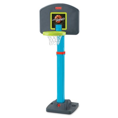 fisher price slide and basketball goal