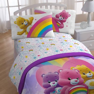 care bear crib set