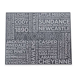 Top Shelf Living Wyoming Etched Slate Cheese Board