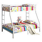Alternate image 1 for Forest Gate Riley Twin over Full Metal Bunk Bed in White