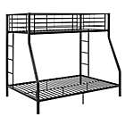 Alternate image 5 for Forest Gate Riley Twin over Full Metal Bunk Bed in Black