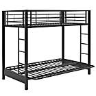 Alternate image 6 for Forest Gate Riley Twin over Full Metal Bunk Bed in Black