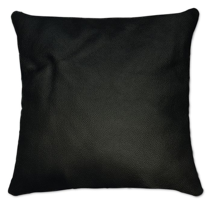 Sienna Leather Square Throw Pillow Bed Bath Beyond