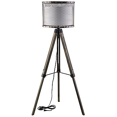 Modway Fortune Floor Lamp in Antique Silver. View a larger version of this product image.