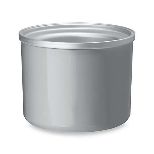 Alternate image 1 for Cuisinart® Stainless Steel Ice Cream Maker 2-Quart Replacement Bowl