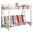 Alternate image 2 for Forest Gate Twin over Futon Metal Bunk Bed in  White
