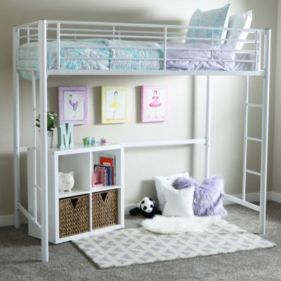 Forest Gate Riley Twin Metal Loft Bed