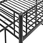 Alternate image 3 for Forest Gate Riley Twin Metal Loft Bed in Black