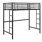 Alternate image 5 for Forest Gate Riley Twin Metal Loft Bed in Black