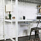 Alternate image 2 for Forest Gate Riley Twin Metal Loft Bed with Workstation in White