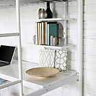 Alternate image 3 for Forest Gate Riley Twin Metal Loft Bed with Workstation in White