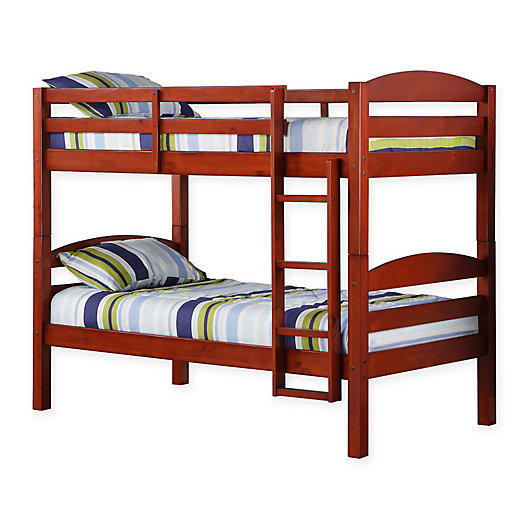 Forest Gate Solid Wood Twin Bunk Bed, Solid Oak Twin Bunk Beds