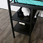 Alternate image 5 for Forest Gate Twin Loft Bed with Desk in Black