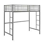 Alternate image 5 for Forest Gate Riley Twin Metal Loft Bed in  Silver