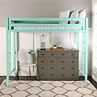 Alternate image 2 for Forest Gate Twin Loft Bed in Mint