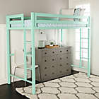Alternate image 3 for Forest Gate Twin Loft Bed in Mint