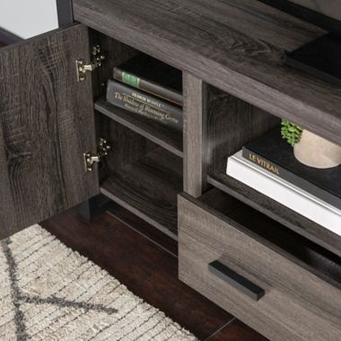 Forest Gate&trade; Thomas 58-Inch TV Stand in Charcoal. View a larger version of this product image.