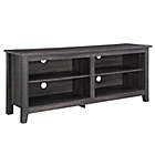 Alternate image 1 for Forest Gate&trade; Thomas 58-Inch TV Stand in Charcoal