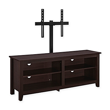 Forest Gate 58" Thomas Traditional Wood TV Stand Console with Mount in Espresso. View a larger version of this product image.