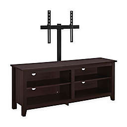 Forest Gate 58" Thomas Traditional Wood TV Stand Console with Mount