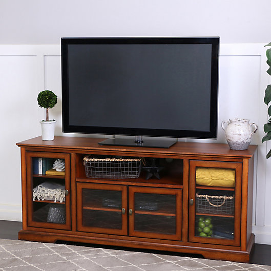 Alternate image 1 for Forest Gate 70-Inch Highboy-Style Wood TV Stand