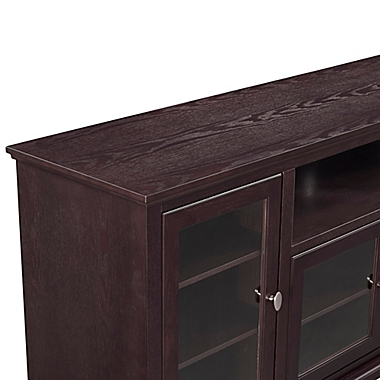 Forest Gate 70-Inch Highboy-Style Wood TV Stand in Espresso. View a larger version of this product image.