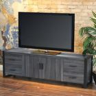 Alternate image 1 for Forest Gate&trade; Zeke 70-Inch TV Stand Console in Charcoal