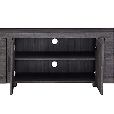 Forest Gate&trade; Zeke 70-Inch TV Stand Console in Charcoal. View a larger version of this product image.