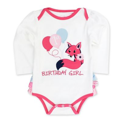 ruffle long sleeve bodysuit