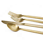 Alternate image 1 for Fortessa Arezzo 5-Piece Place Setting in Brushed Gold