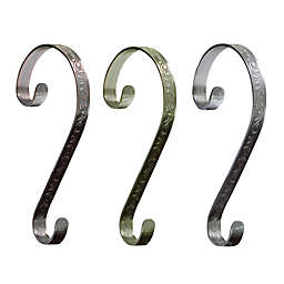 Stocking Scrolls® 2-Pack Stocking Holders in Bronze