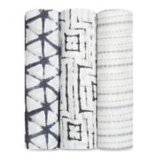 aden + anais&reg; 3-Pack Swaddles in Pebble