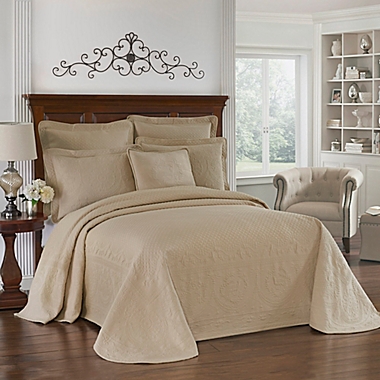Historic Charleston Collection Matelasse European Sham in Birch. View a larger version of this product image.