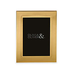 Olivia & Oliver® Parker 5-Inch x 7-Inch Polished Gold Picture Frame
