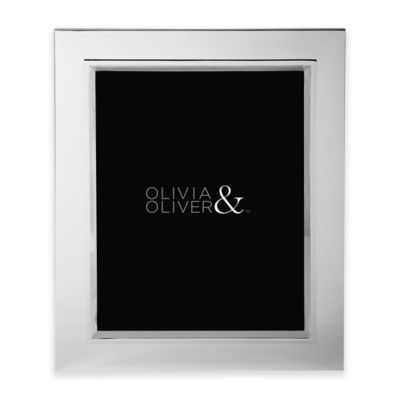 Olivia &amp; Oliver&reg; Madison 8-Inch x 10-Inch Silver Plated Picture Frame