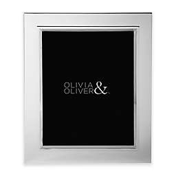 Olivia & Oliver® Madison 8-Inch x 10-Inch Silver Plated Picture Frame