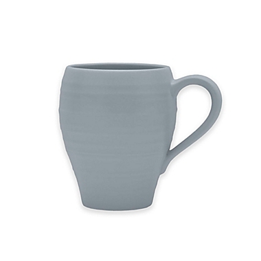 Mikasa&reg; Swirl Mug in Grey. View a larger version of this product image.