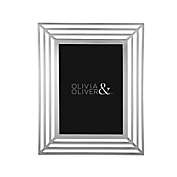 Olivia &amp; Oliver&reg; Chloe 5-Inch x 7-Inch Picture Frame in Silver